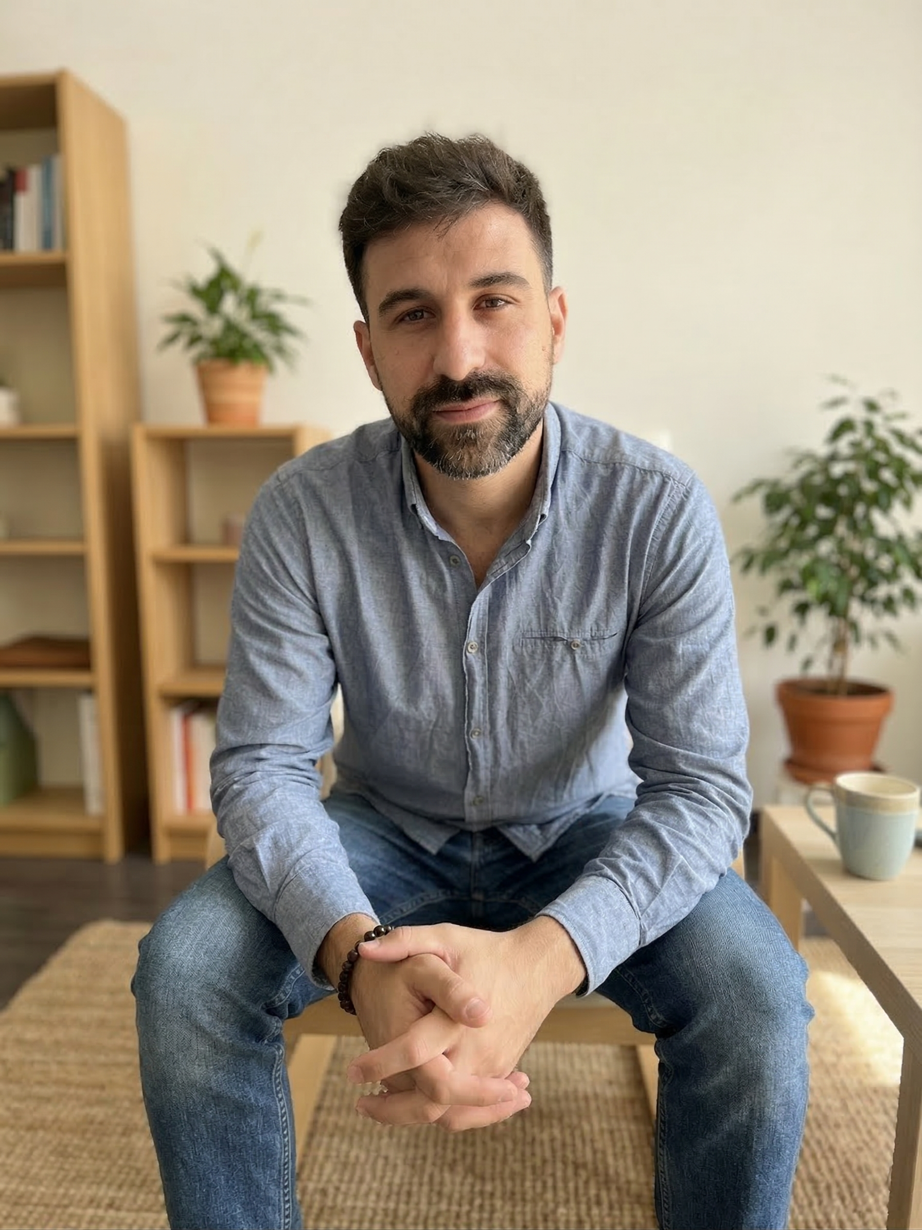 Retrato de Oriol Santafé